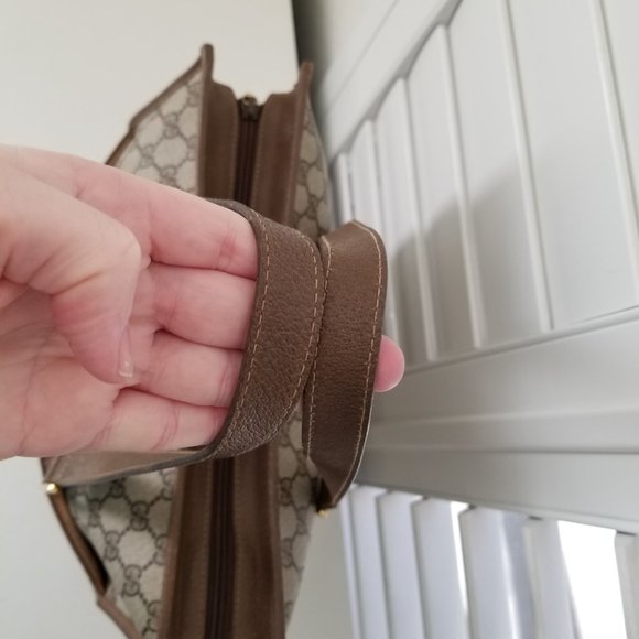 Vintage Gucci Supreme Striped Tote - Picture 6 of 16